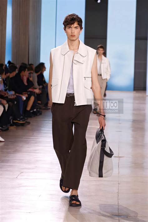 hermes men runway|Hermes spring 2025 fashion show.